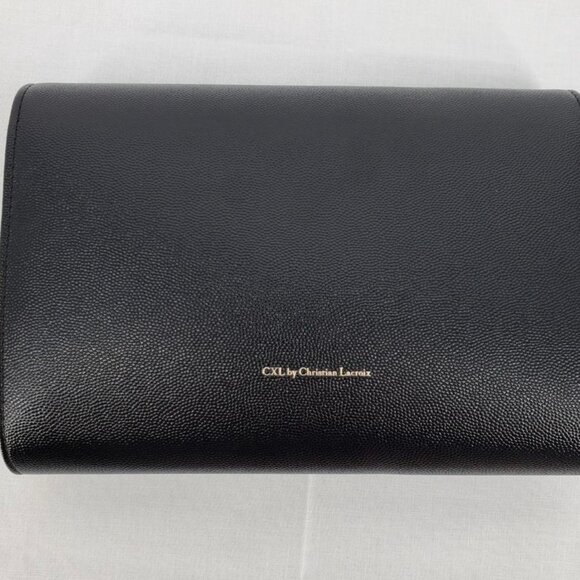 CXL by Christian Lacroix Glam Caviar Clutch - Black - Picture 2 of 5